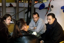 2005-Herbert Raat- Ahmed en Jeroen bij Frans