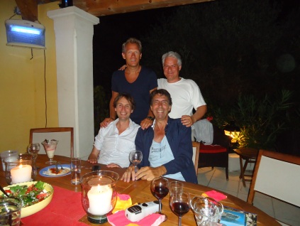 2012-Herbert Raat, Henk Godthelp, Kees Noomen en Claudio Mancinelli