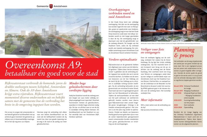 2015-Herbert Raat informatie gemeente Amstelveen over A9