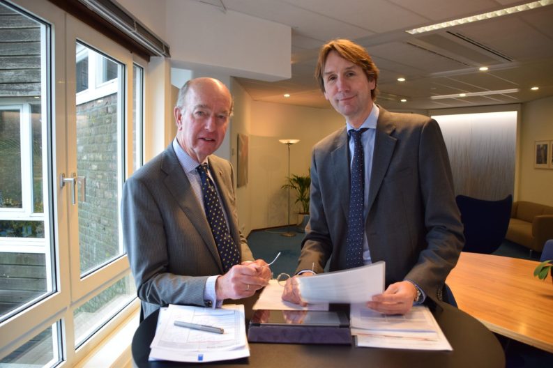 2018-burgemeester Bas Eenhoorn en wethouder Herbert Raat