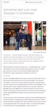2018-1-11 AmstelveensZ: Herbert Raat over Kindvriendelijke beelden Amstelveen