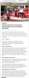 2020-AmstelveenZ: Steun voor een cultureel zomerprogramma voor het Griffioen Uilenstede- Anne Fleur Pel, Adriaan Bruin, Kirsten Lenferink en Herbert Raat