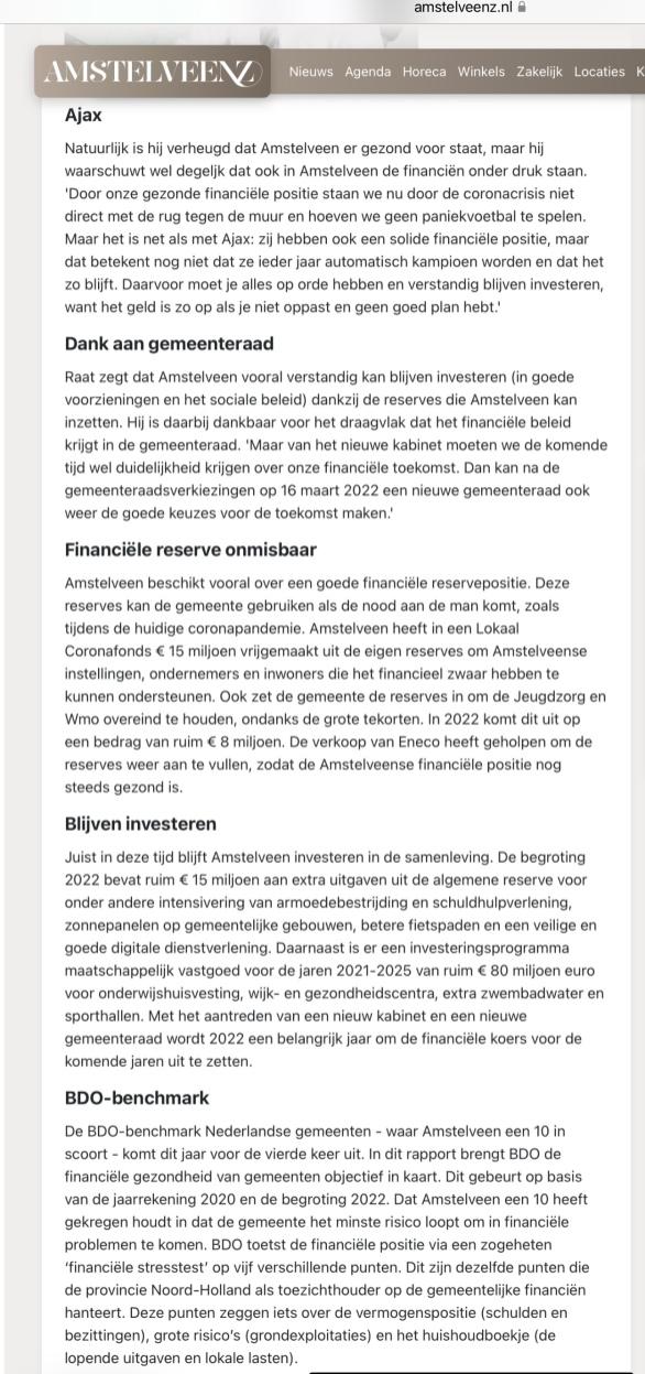 2021-18-1-AmstelveenZ-Herbert Raat over gemeentefinanciën 2 van 2